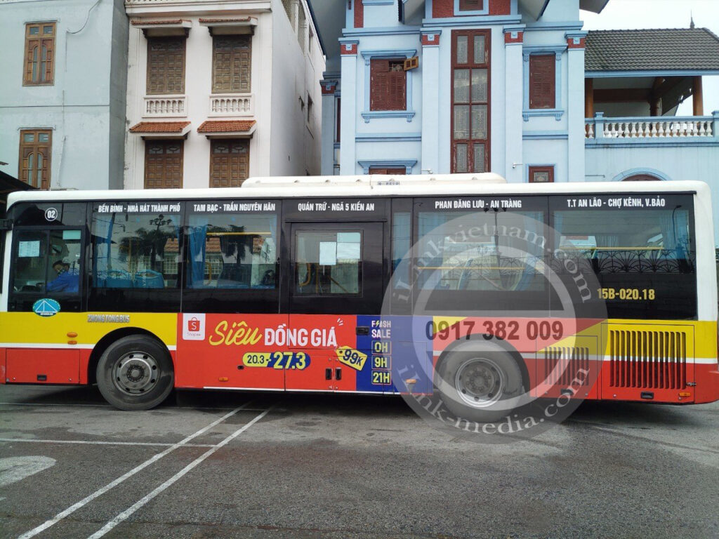 QUANG CAO XE BUS