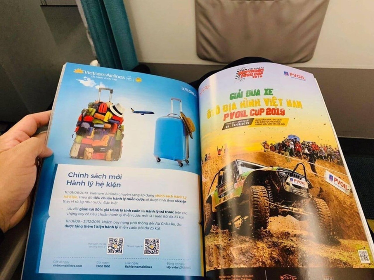 QUẢNG CÁO MÁY BAY