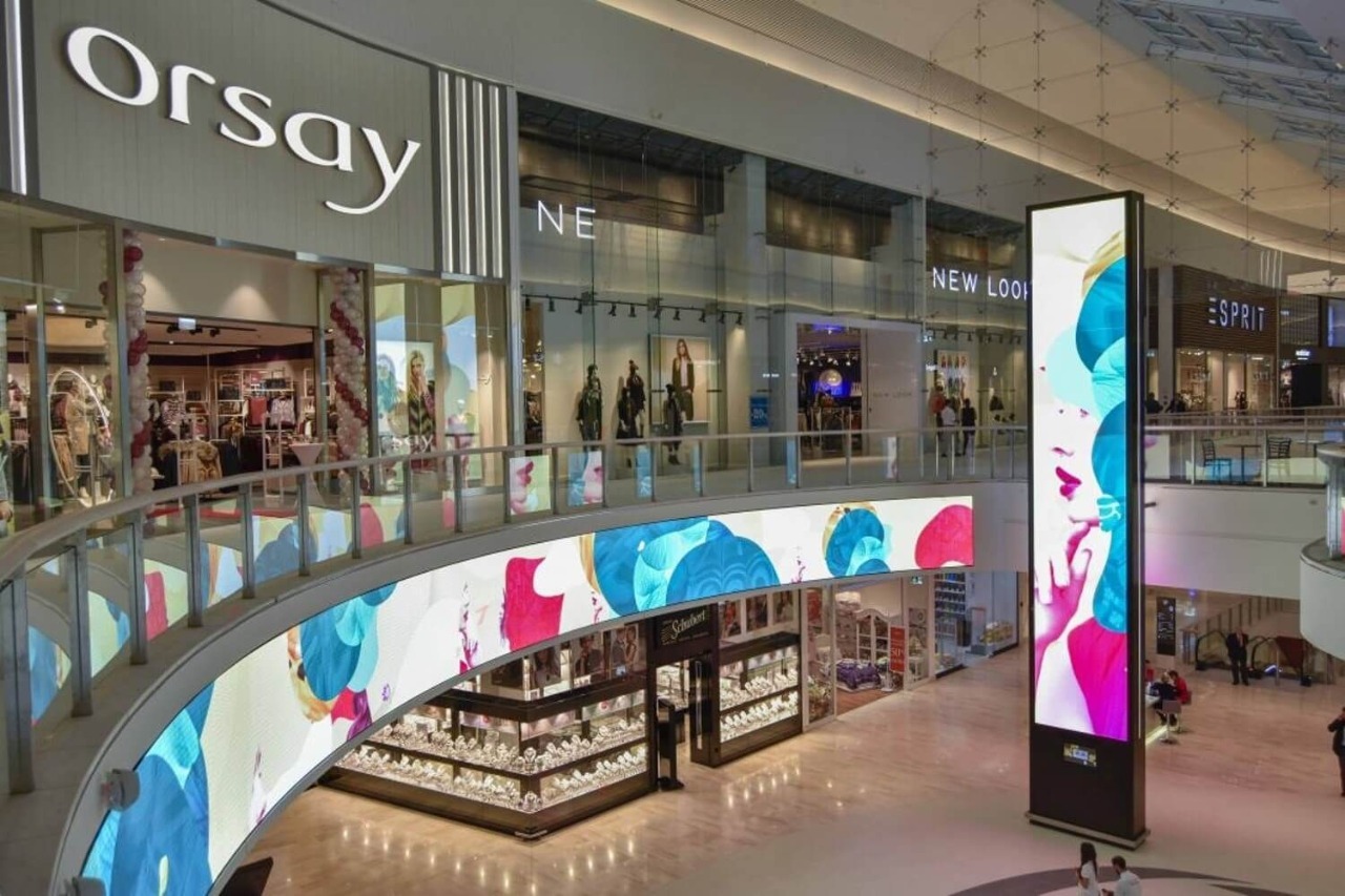 quảng cáo màn hình Led trong nhà