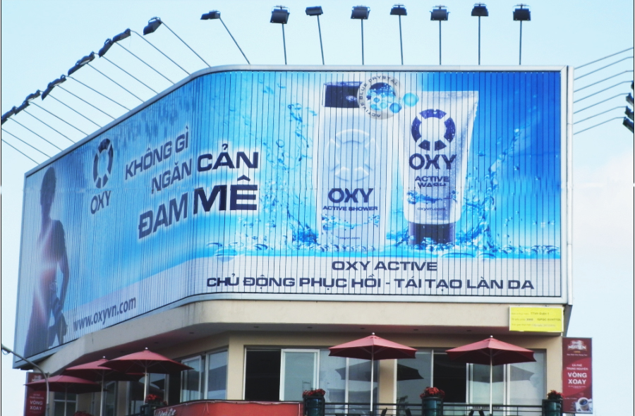 Bảng quảng cáo Pano ốp tường
