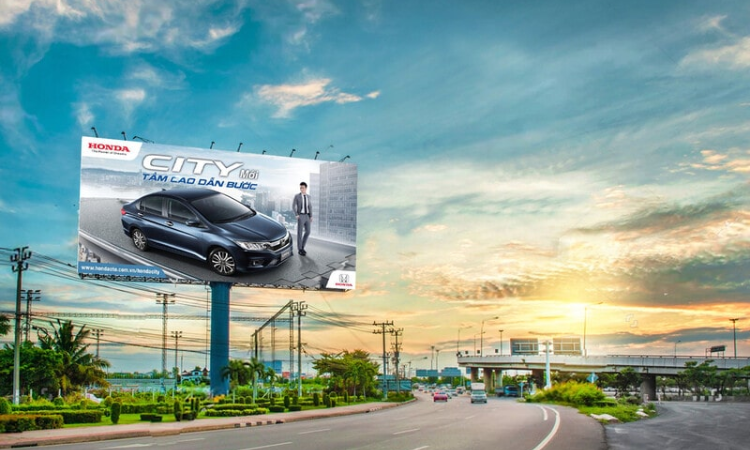 Biển trụ Pano tấm lớn