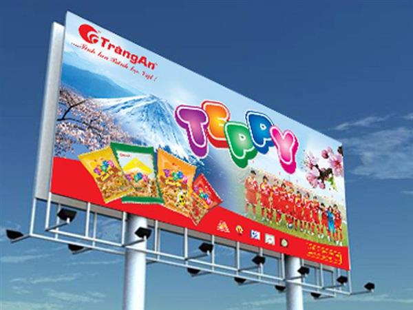 Thi công biển quảng cáo cỡ lỡn ngoài trời