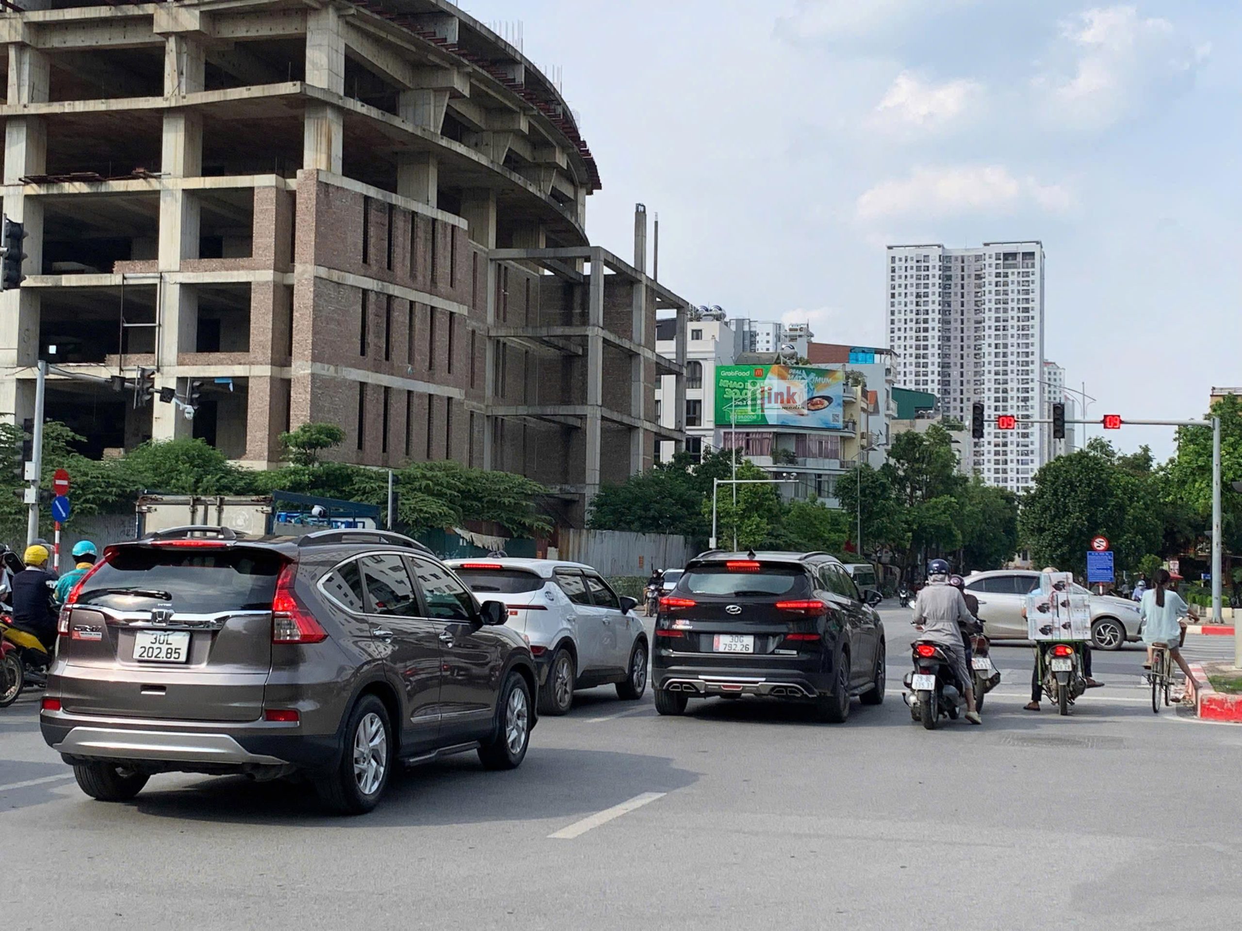 Billboard ốp tường nội đô